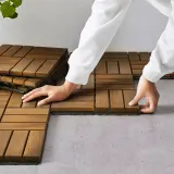 IKEA RUNNEN (ИКЕА РУННЕН) — Плитка напольная садовая, акация 0.81 м² — фото 3