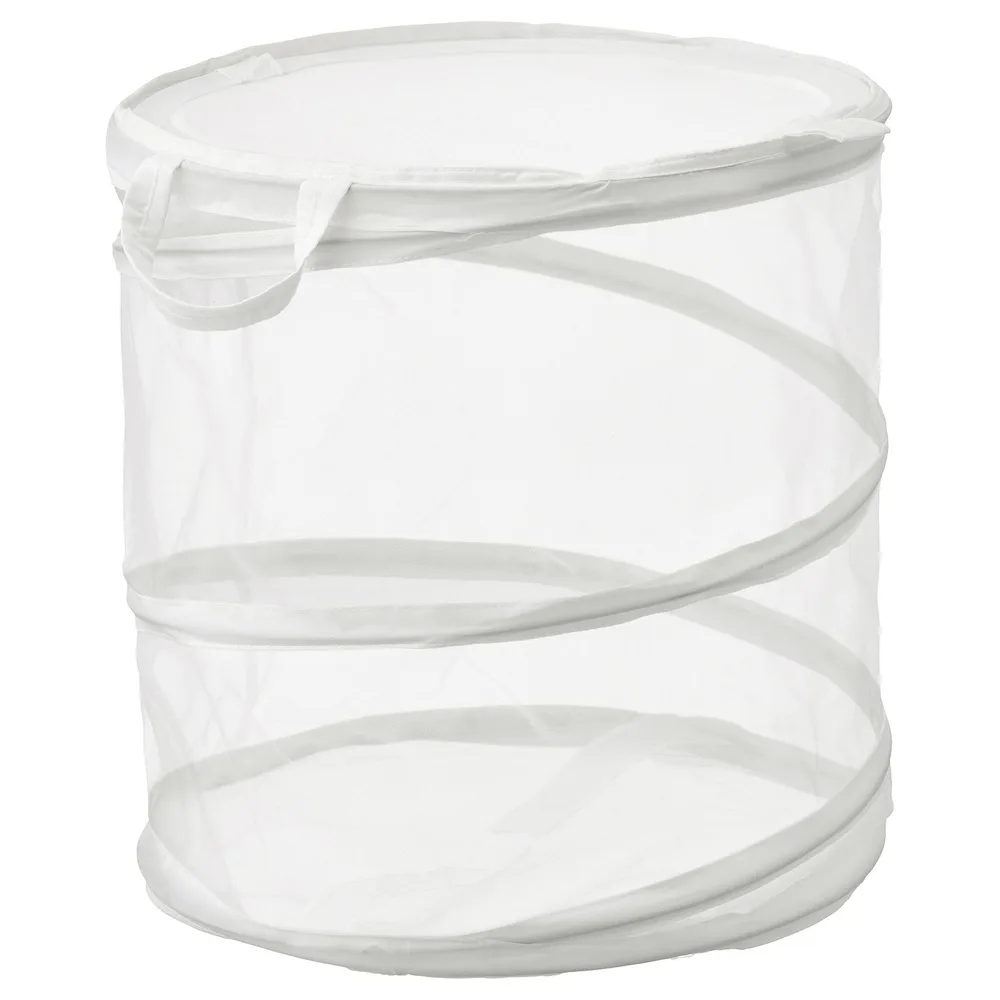 IKEA FYLLEN (ИКЕА ФИЛЛЕН) — Корзина для белья, белый 79 л