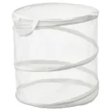 IKEA FYLLEN (ИКЕА ФИЛЛЕН) — Корзина для белья, белый 79 л — фото 1