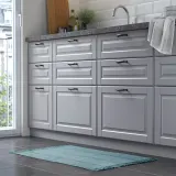 IKEA SORTSÖ (ИКЕА СОРТСЁ) — Ковёр безворсовый, светло-голубой 55x85 см — фото 5