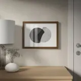 IKEA RÖDALM (ИКЕА РЁДАЛМ) — Рамка, орех 30х40 см — фото 2