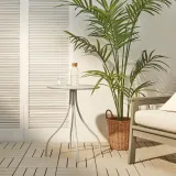 IKEA TÅNEBRO (ИКЕА ТОНЕБРО) — Столик, для дома и улицы/светлый серо-бежевый 46 см — фото 5