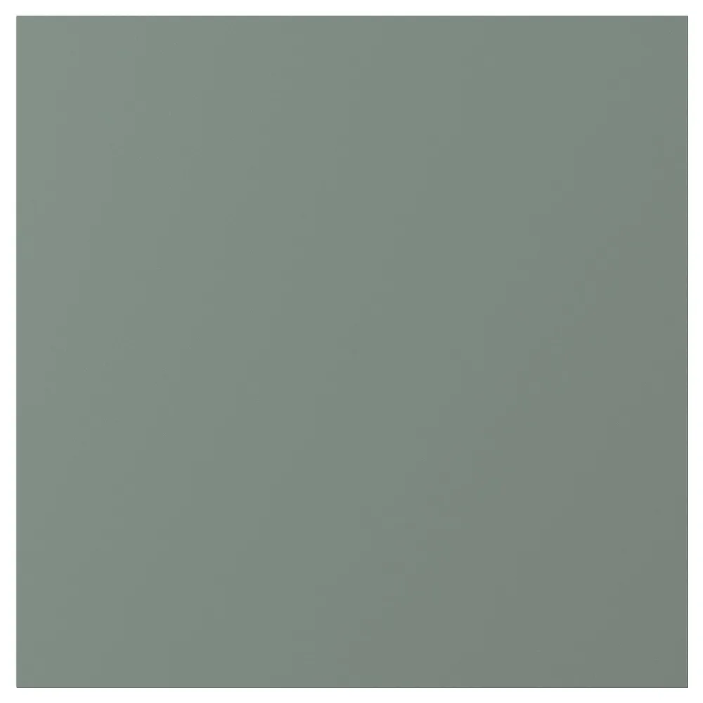 IKEA NICKEBO (ИКЕА НИКЕБО) — Дверца, матовый серо-зелёный 40x40 см