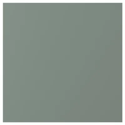IKEA NICKEBO (ИКЕА НИКЕБО) — Дверца, матовый серо-зелёный 40x40 см