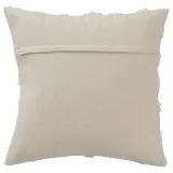 IKEA EKGULDMAL (ИКЕА ЕКГУЛДМАЛ) — Наволочка декоративная, геометрический принт, натуральный тон 50x50 см — фото 2