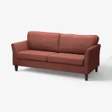 IKEA EKHOLMA (ИКЕА ЕКХОЛМА) — Чехол на 3-местный диван, Киланда коричнево-красный — фото 2