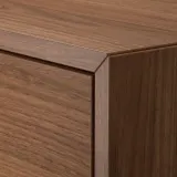 IKEA EKET (ИКЕА ЕКЕТ) — Шкафчик с дверцей, коричневый орех 35x35x35 см — фото 2