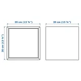 IKEA EKET (ИКЕА ЕКЕТ) — Шкафчик с дверцей, коричневый орех 35x35x35 см — фото 4