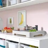 IKEA STENMUS (ИКЕА СТЕНМУС) — Игрушечная мини-кухня, белый/чёрный — фото 5