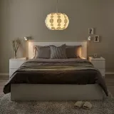 IKEA SOLHETTA (ИКЕА СОЛХЕТТА) — Лампа светодиодная E27 806 люмен, диммируемая/опаловый шар белая — фото 2