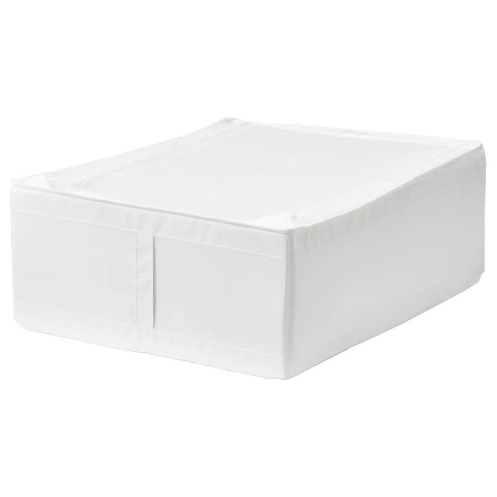 IKEA SKUBB (ИКЕА СКУББ) — Короб для хранения одежды/белья, белый 43x53x19 см
