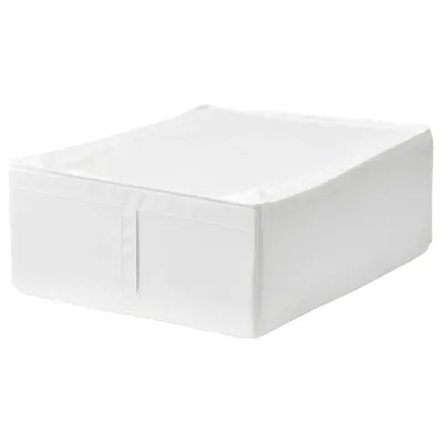IKEA SKUBB (ИКЕА СКУББ) — Короб для хранения одежды/белья, белый 43x53x19 см