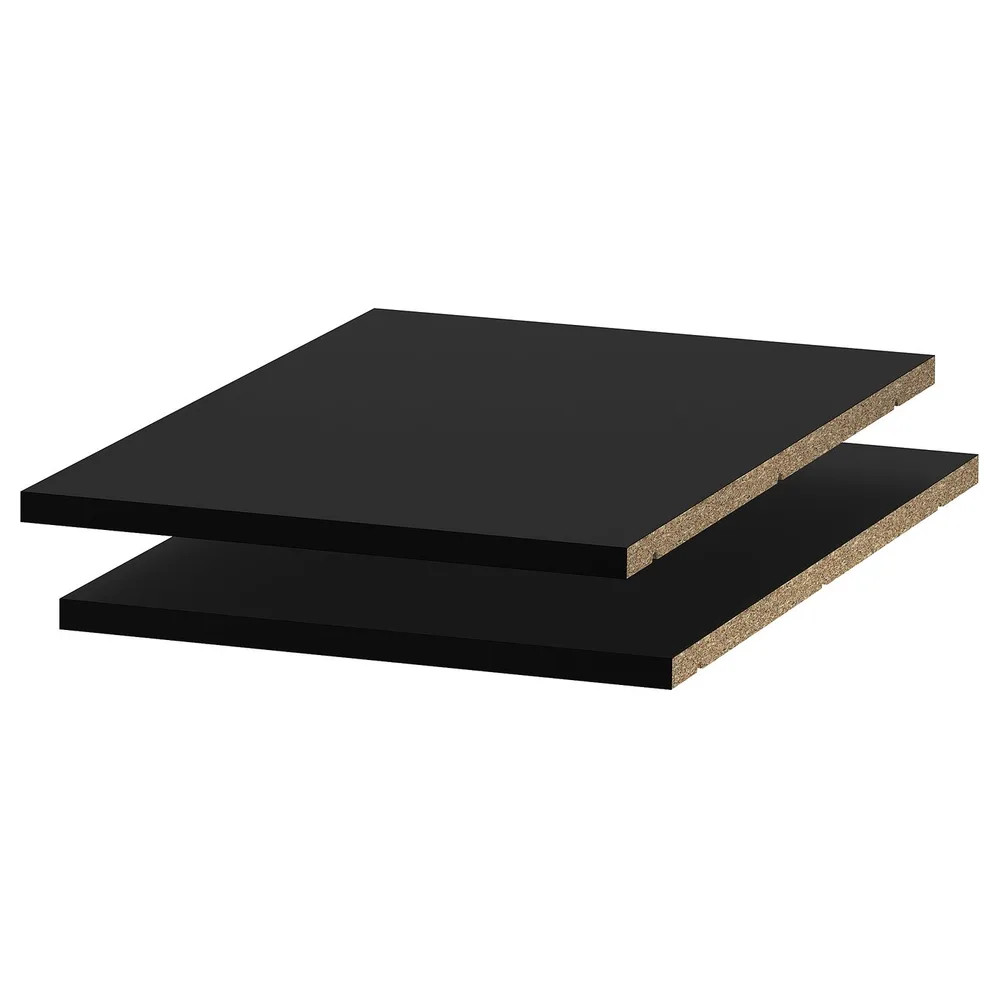 IKEA UTRUSTA (ИКЕА УТРУСТА) — Полка кухонная, чёрно-серая 40x60 см