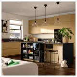 IKEA UTRUSTA (ИКЕА УТРУСТА) — Полка кухонная, чёрно-серая 40x60 см — фото 2
