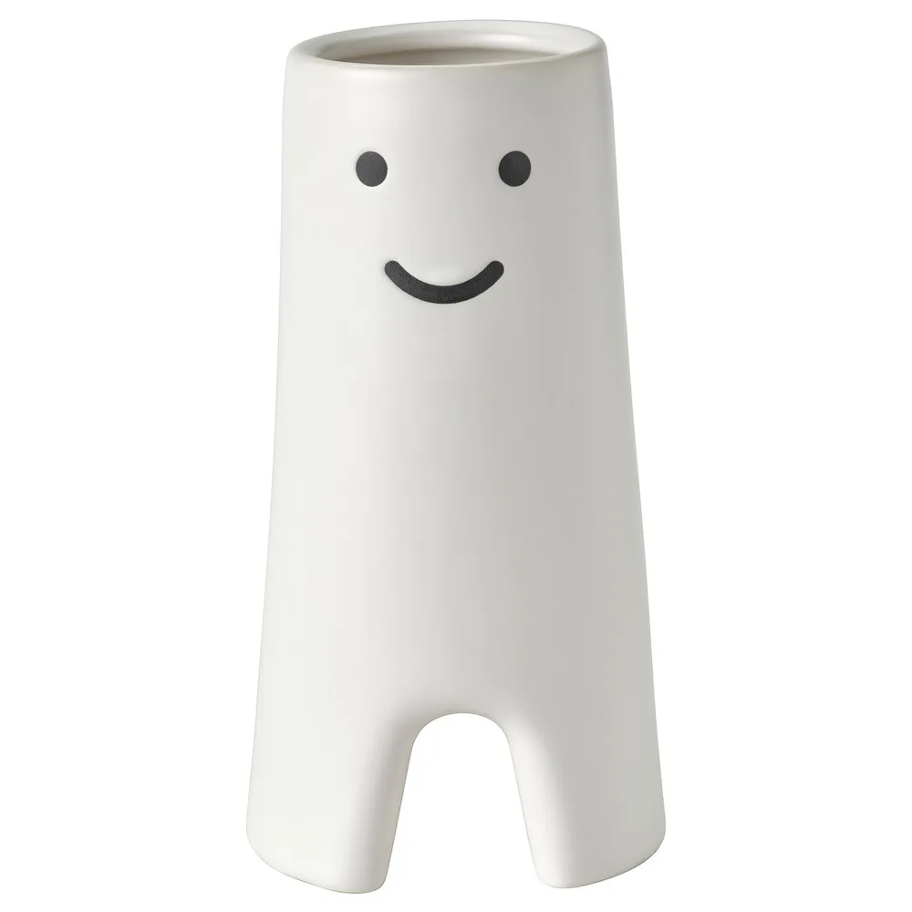 IKEA FRÖVÄXT (ИКЕА ФРЁВЭКСТ) — Ваза, белая 20 см