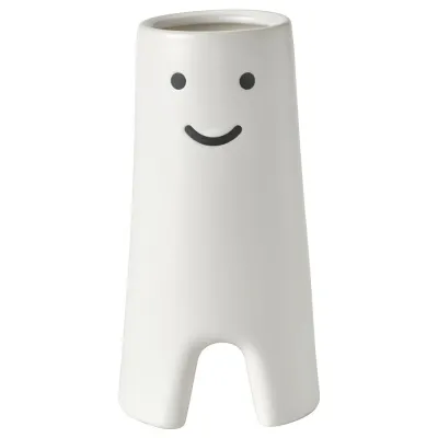 IKEA FRÖVÄXT (ИКЕА ФРЁВЭКСТ) — Ваза, белая 20 см