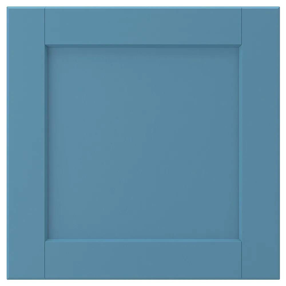 IKEA LERHYTTAN (ИКЕА ЛЕРХЙТТАН) — Дверь, синий 40x40 см