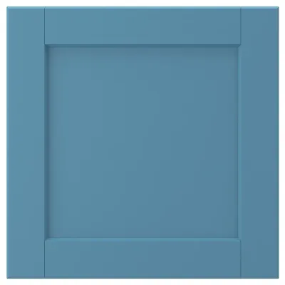 IKEA LERHYTTAN (ИКЕА ЛЕРХЙТТАН) — Дверь, синий 40x40 см