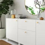 IKEA KALERUM (ИКЕА КАЛЕРУМ) — Ручка-кнопка, цвет латуни 30 мм — фото 4