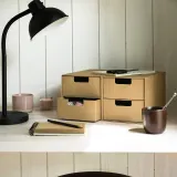 IKEA GÄRDESGÅRD (ИКЕА ГЭРДЕСГОРД) — Мини-комод, 2 ящика, натуральный 16x25 см — фото 3