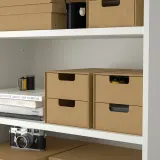 IKEA GÄRDESGÅRD (ИКЕА ГЭРДЕСГОРД) — Мини-комод, 2 ящика, натуральный 16x25 см — фото 6
