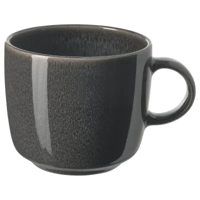 IKEA GLADELIG (ИКЕА ГЛАДЕЛИГ) — Кружка, тёмно-серая 37 cl