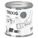 IKEA TRIXIG (ИКЕА ТРИКСИГ) — Краска, серая 125 мл — фото 1