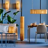 IKEA VARPTROSS (ИКЕА ВАРПТРОСС) — Настольная лампа, бамбук 26 см — фото 5