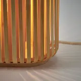 IKEA VARPTROSS (ИКЕА ВАРПТРОСС) — Настольная лампа, бамбук 26 см — фото 7