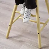 IKEA AGAM (ИКЕА АГАМ) — Детский стул, светлый бежево-желтый — фото 3