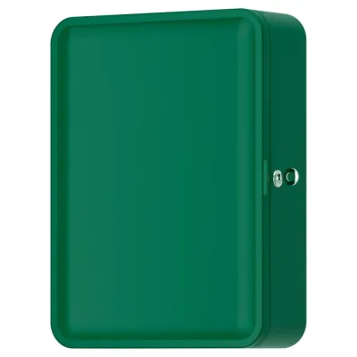 IKEA HUSBYÅN (ИКЕА ХУСБИОН) — Настенный шкаф, темно-зеленый 28х11х37.5 см
