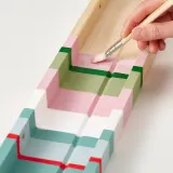 IKEA NORDHÄGG (ИКЕА НОРДХЭГГ) — Полка для фотографий, сосна 45 см — фото 4