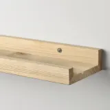 IKEA NORDHÄGG (ИКЕА НОРДХЭГГ) — Полка для фотографий, сосна 45 см — фото 5
