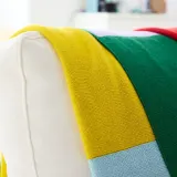 IKEA GREJSIMOJS (ИКЕА ГРЕЙСИМОЙС) — Плед, с рисунком/разноцветный 130х170 см — фото 5