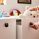 IKEA GREJSIMOJS (ИКЕА ГРЕЙСИМОЙС) — Ручка-кнопка, 2 шт., антрацит/кошка 38 мм — фото 3