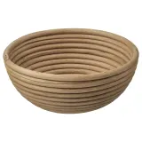 IKEA BANDSLÄTTING (ИКЕА БАНДСЛЭТТИНГ) — Корзина для расстойки хлеба, ротанг 22 см — фото 1
