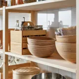 IKEA BANDSLÄTTING (ИКЕА БАНДСЛЭТТИНГ) — Корзина для расстойки хлеба, ротанг 22 см — фото 6