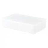 IKEA GLIS (ИКЕА ГЛИС) — Коробка с крышкой, прозрачный 34х21 см — фото 1