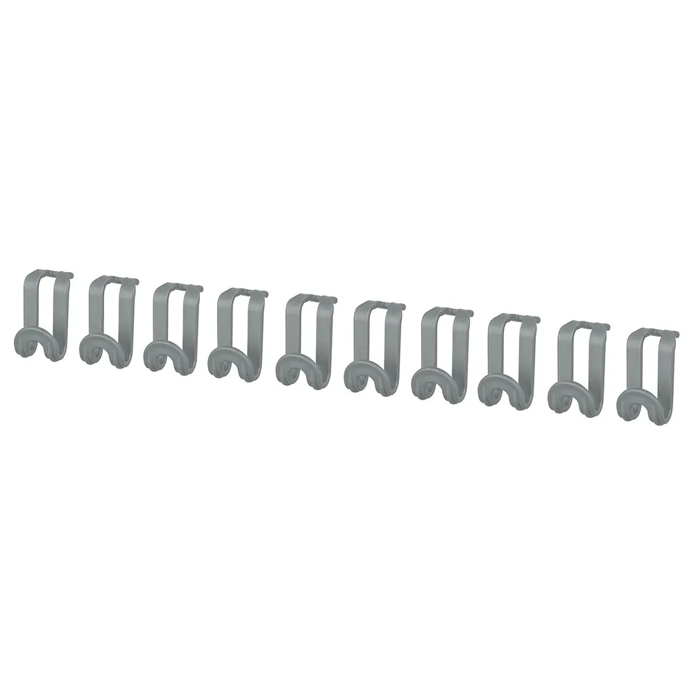 IKEA OMTRENT (ИКЕА ОМТРЕНТ) — Крючок для вешалок, серый