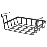 IKEA PÅLYCKE (ИКЕА ПОЛИКЕ) — Корзина с зажимом, антрацит 36x26x14 см — фото 1
