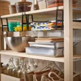 IKEA PÅLYCKE (ИКЕА ПОЛИКЕ) — Корзина с зажимом, антрацит 36x26x14 см — фото 4