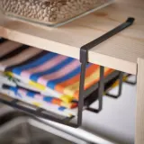 IKEA PÅLYCKE (ИКЕА ПОЛИКЕ) — Корзина с зажимом, антрацит 36x26x14 см — фото 5