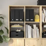 IKEA PÅLYCKE (ИКЕА ПОЛИКЕ) — Корзина с зажимом, антрацит 36x26x14 см — фото 6