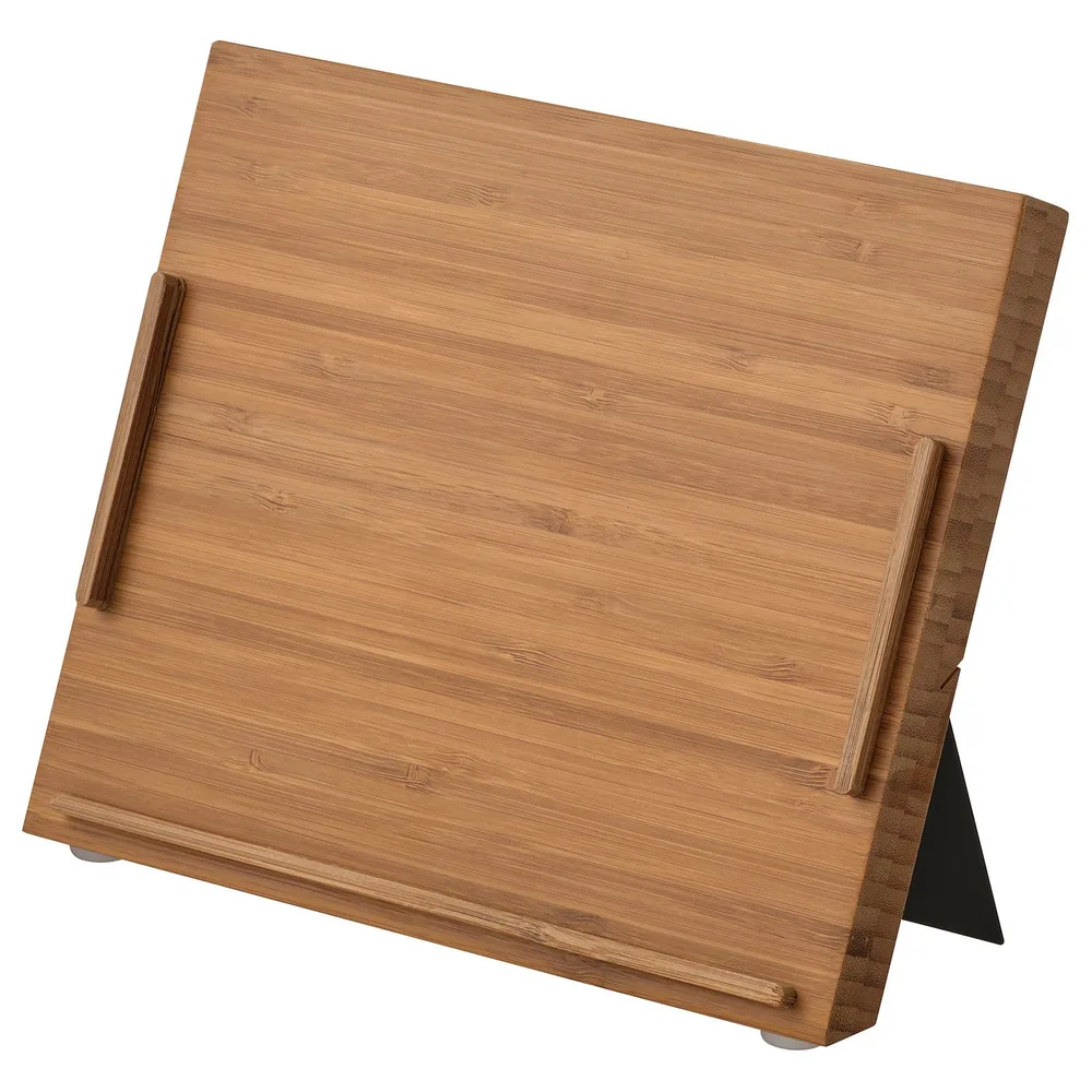 IKEA SPJUTFISK (ИКЕА СПЙУТФИСК) — Держатель для ножей, магнитный бамбук 24x20 см