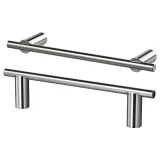 IKEA STJÄRNHOV (ИКЕА СЧЭРНХОВ) — Ручка мебельная, хром 126 мм — фото 1