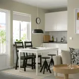 IKEA RUDSTORP (ИКЕА РУДСТОРП) — Табурет, чёрный 44-55 см — фото 3
