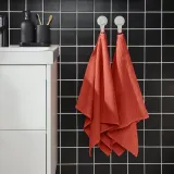 IKEA VÅGSJÖN (ИКЕА ВОГШЁН) — Полотенце для рук, оранжево-красное 50x100 см — фото 4