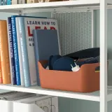 IKEA UPPDATERA (ИКЕА УППДАТЕРА) — Контейнер, красно-коричневый 24x17 см — фото 5