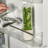IKEA KLIPPKAKTUS (ИКЕА КЛИППКАКТУС) — Контейнер для зелени в холодильник, прозрачный 10x9x28 см — фото 4