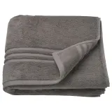 IKEA BROKGLIM (ИКЕА БРОКГЛИМ) — Банное полотенце, серый 70х140 см — фото 1